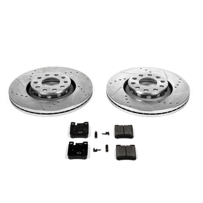PowerStop Rear Z23 Evolution Sport Brake Kit | Mercedes-Benz CLK320 (98-99) (K624)