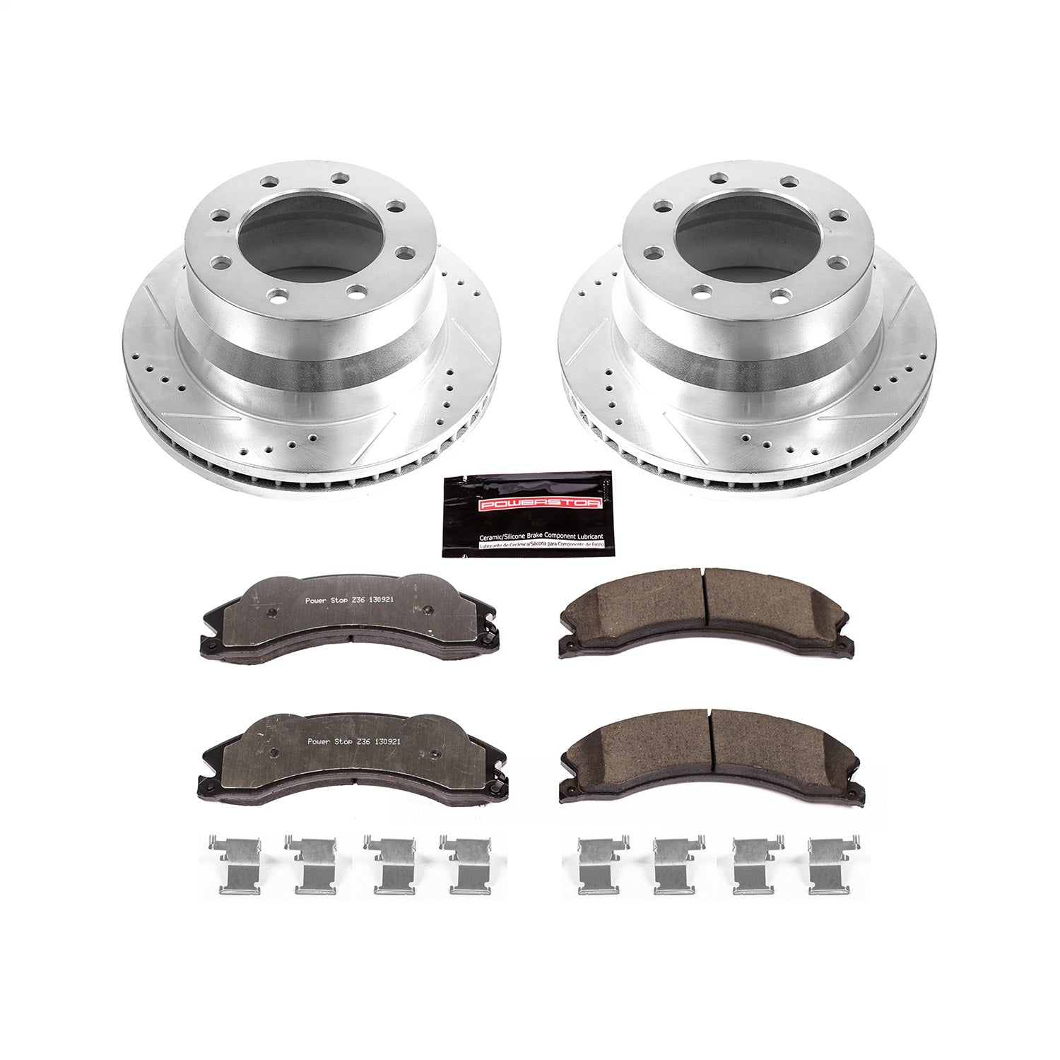 PowerStop Rear Z36 Truck & Tow Brake Kit | GMC Savana 4500 (09-20) (K6257-36)