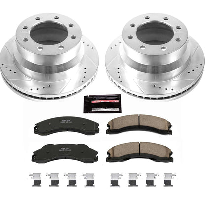 PowerStop Rear Z23 Evolution Brake Kit | GMC Savana 4500 (09-20) (K6257)