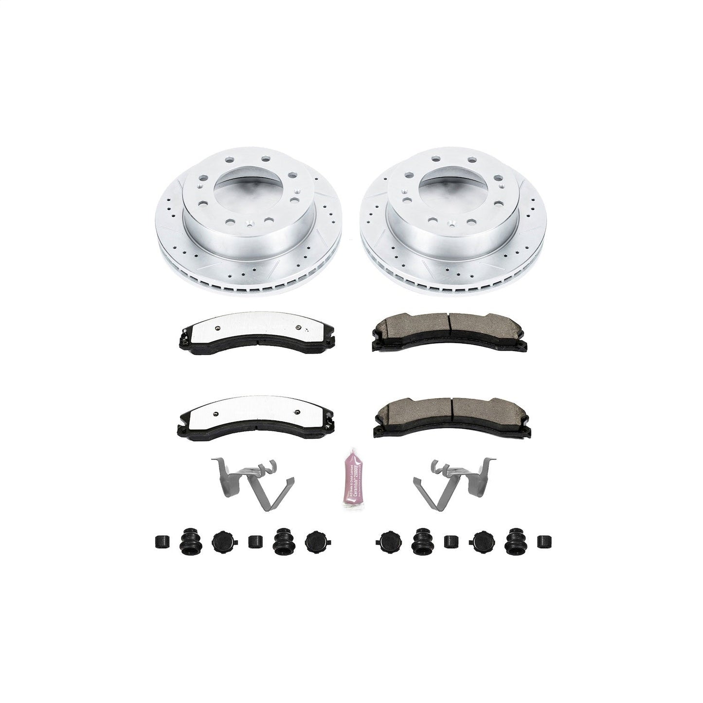 PowerStop Front Z36 Truck & Tow Brake Kit | GMC Sierra 3500 HD (12-20) (K6258-36)