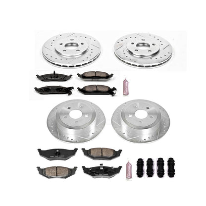 PowerStop Front & Rear Z23 Evolution Sport Brake Kit | Chrysler Cirrus (95-00) (K6264)