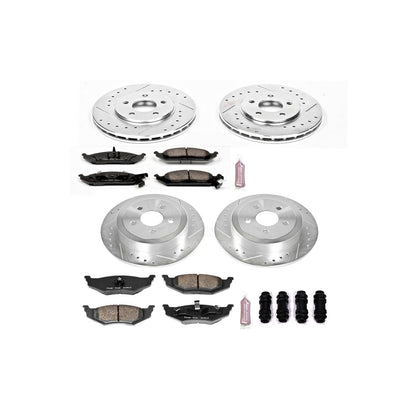 PowerStop Front & Rear Z23 Evolution Sport Brake Kit | Chrysler Cirrus (95-00) (K6265)