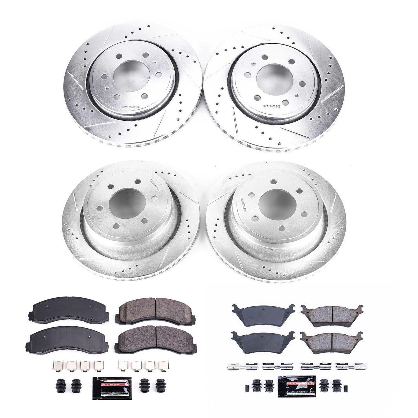PowerStop Front & Rear Z23 Evolution Sport Brake Kit | Ford F-150 (12-18) (K6268)