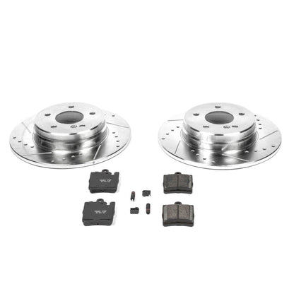 PowerStop Rear Z23 Evolution Sport Brake Kit | Mercedes-Benz E430 (01-02) (K627)
