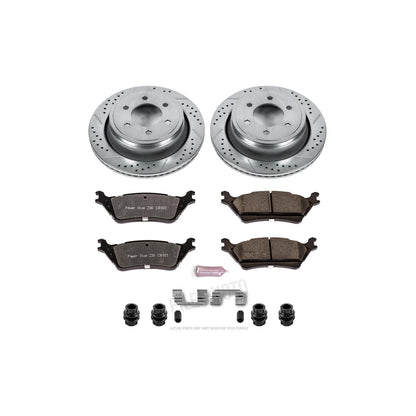 PowerStop Rear Z36 Truck & Tow Brake Kit | Ford F-150 (12-18) (K6271-36)
