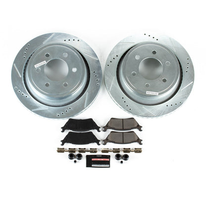 PowerStop Rear Z23 Evolution Sport Brake Kit | Ford F-150 (12-18) (K6271)
