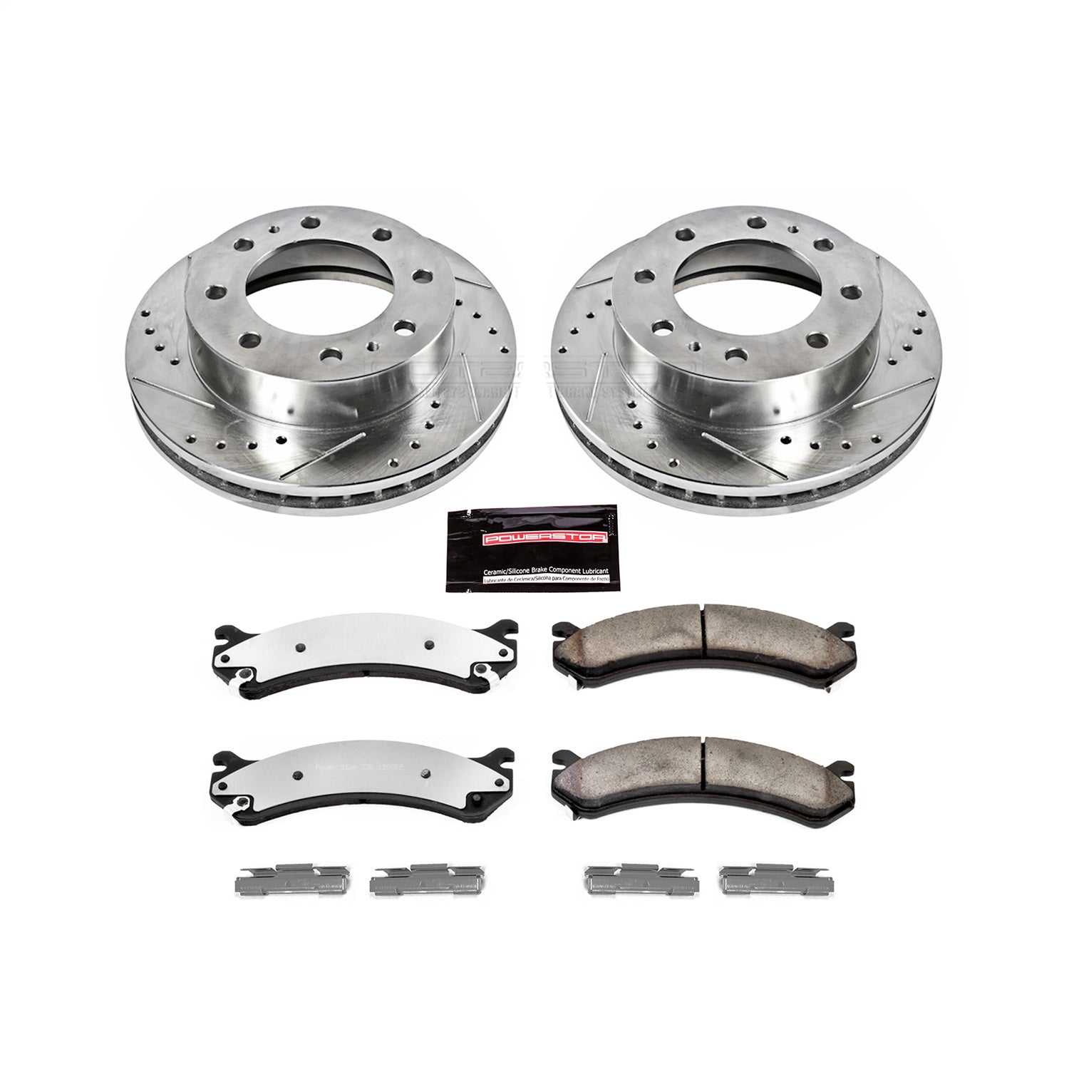 PowerStop Front and Rear Z36 Truck & Tow Brake Kit | GMC Savana 4500 (09-19) (K6274-36)