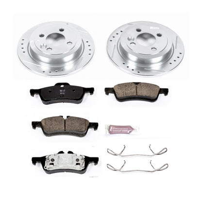 PowerStop Rear Z23 Evolution Sport Brake Kit | Mini Cooper (07-08) (K6280)