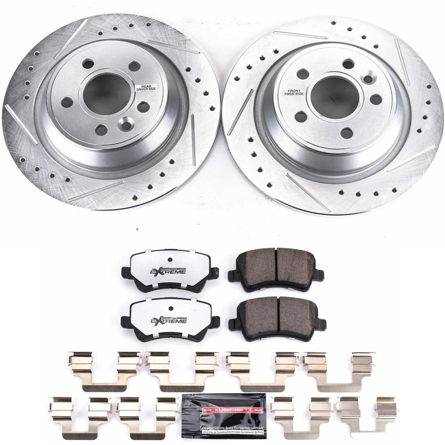 PowerStop Rear Z36 Truck & Tow Brake Kit | Land Rover Range Rover Evoque (12-15) (K6293-36)