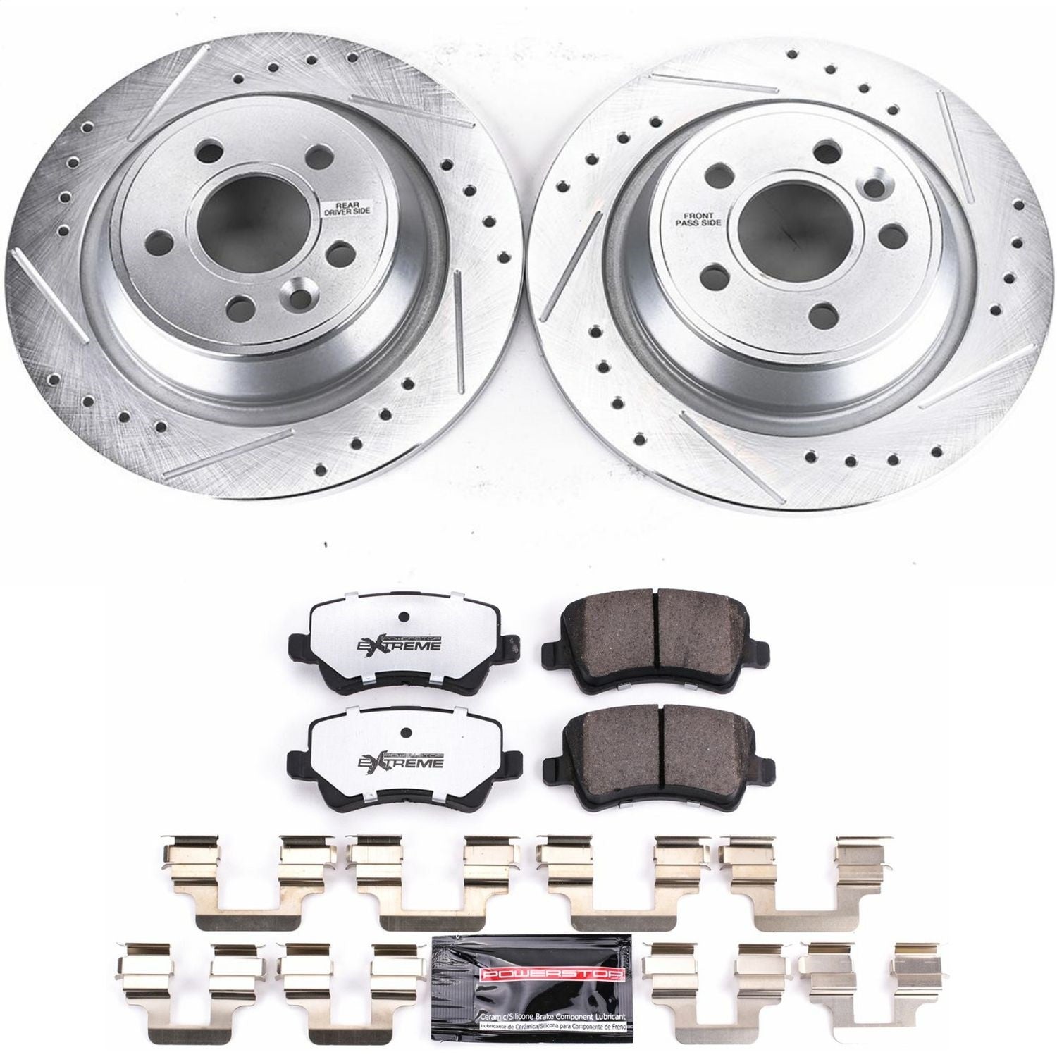PowerStop Rear Z36 Truck & Tow Brake Kit | Land Rover Range Rover Evoque (12-15) (K6293-36)