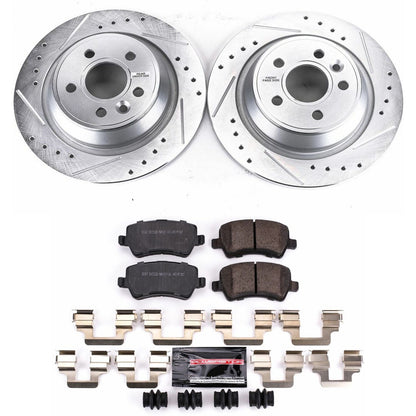 PowerStop Rear Z23 Evolution Sport Brake Kit | Land Rover Range Rover Evoque (12-15) (K6293)