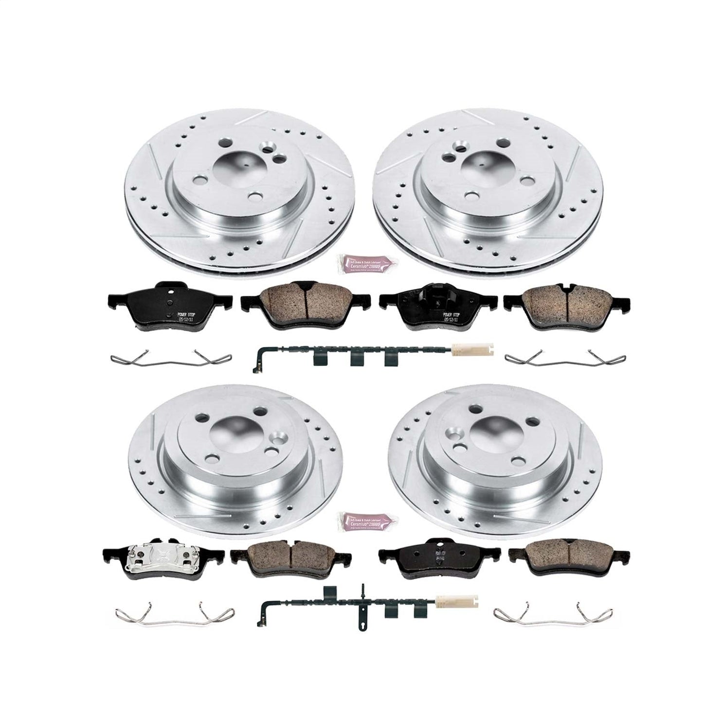 PowerStop Front & Rear Z23 Evolution Sport Brake Kit | Mini Cooper (07-10) (K6298)