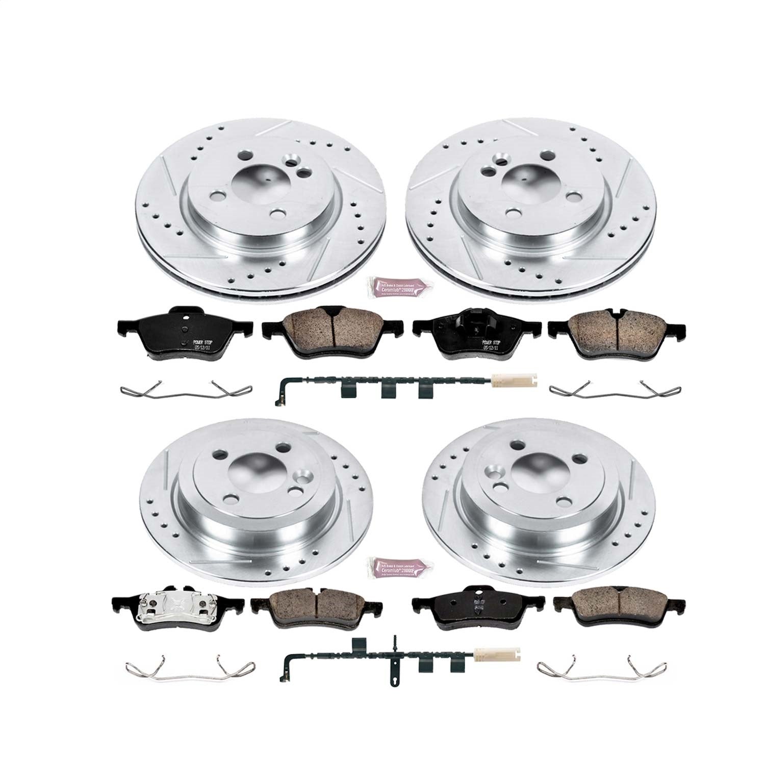 PowerStop Front & Rear Z23 Evolution Sport Brake Kit | Mini Cooper (07-10) (K6298)