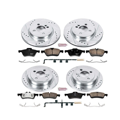 PowerStop Front & Rear Z23 Evolution Sport Brake Kit | Mini Cooper (07-10) (K6298)