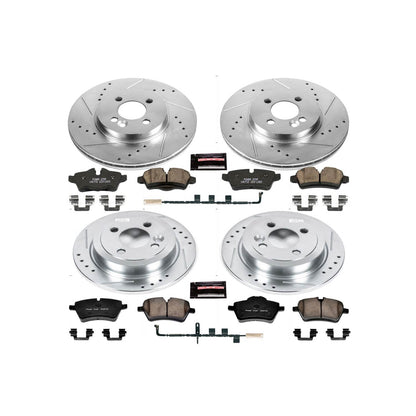 PowerStop Front & Rear Z23 Evolution Sport Brake Kit | Mini Cooper (07-10) (K6301)