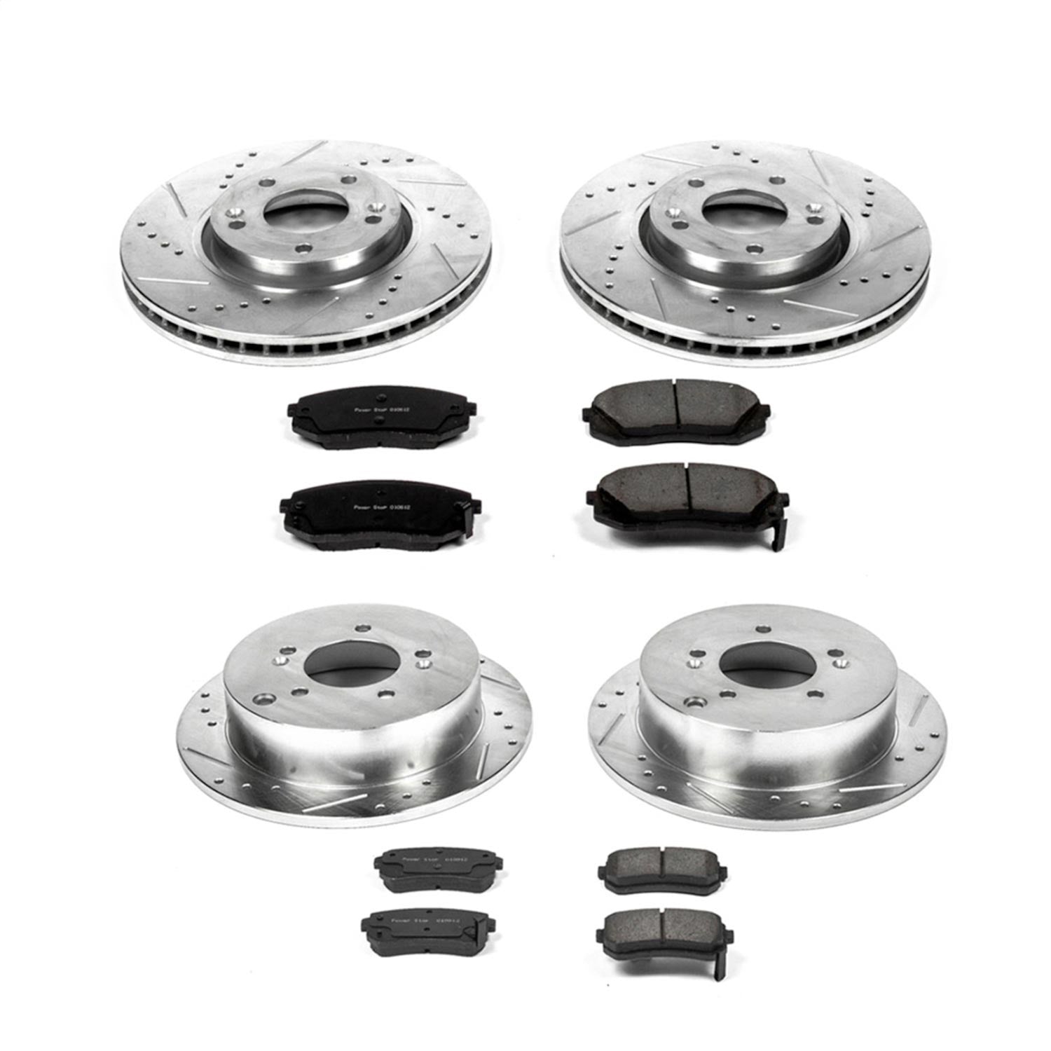 PowerStop Front & Rear Z23 Evolution Sport Brake Kit | Hyundai Tucson (10-15) (K6307)