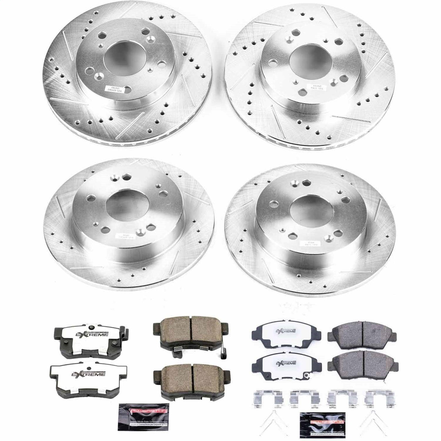 PowerStop Z26 Street Warrior Front & Rear Brake Kit | Acura ILX (13-15) (K6318-26)