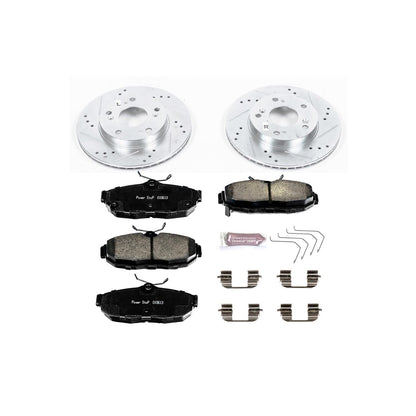 PowerStop Front Z23 Evolution Sport Brake Kit | Honda Civic (12-15) (K6319)