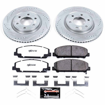 PowerStop Front Z36 Truck & Tow Brake Kit | Infiniti QX56 (11-13) (K6321-36)
