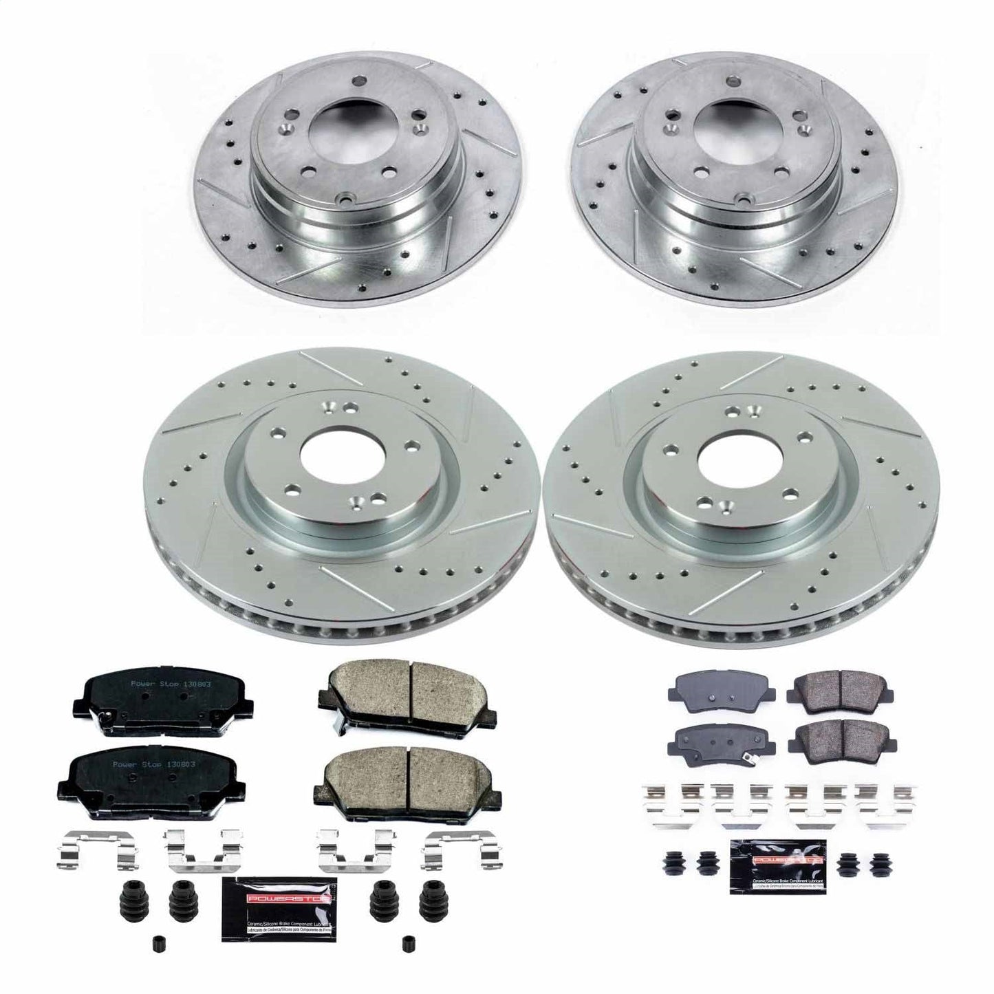 PowerStop Front & Rear Z23 Evolution Sport Brake Kit | Kia Optima (11-15) (K6325)