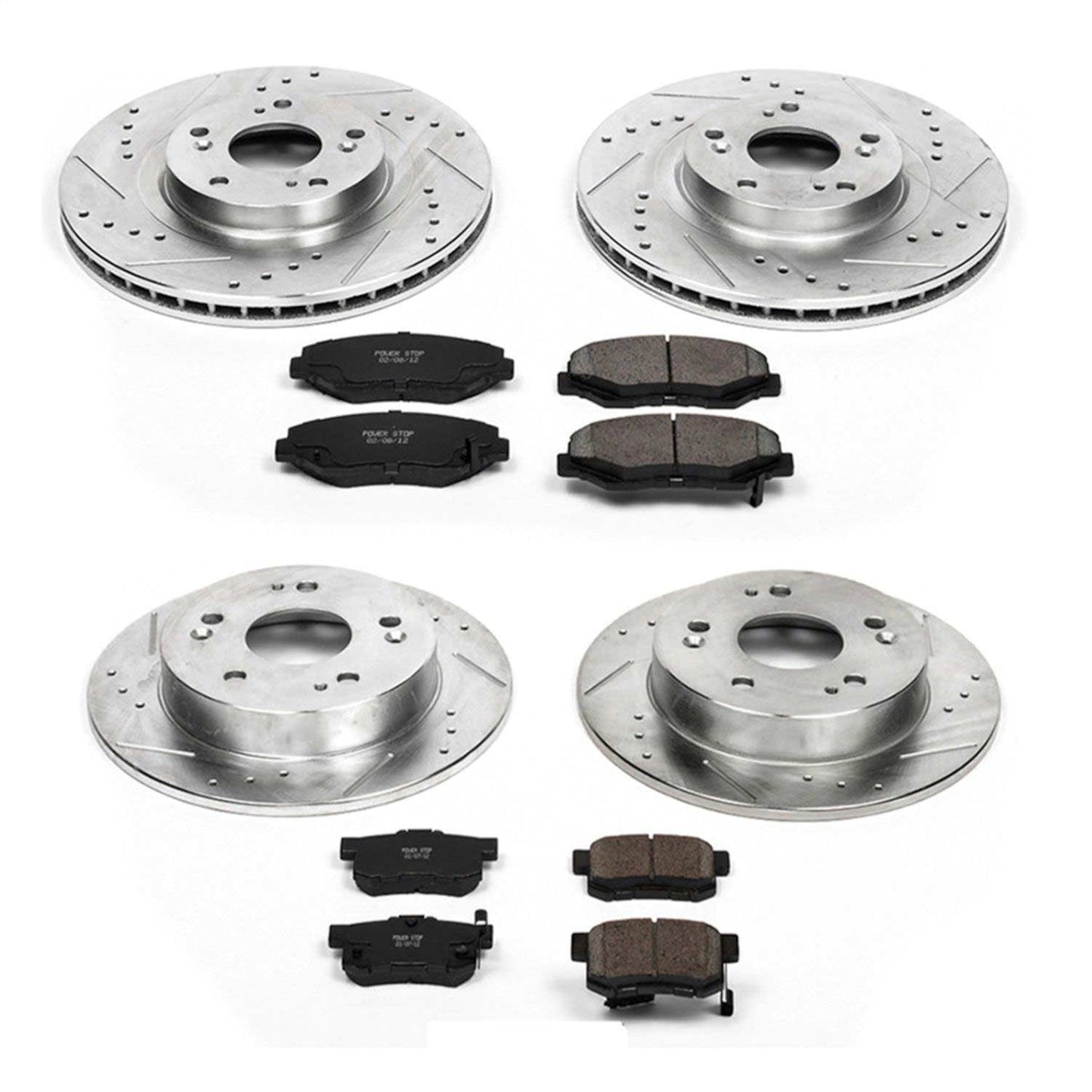 PowerStop Front & Rear Z23 Evolution Sport Brake Kit | Acura ILX (13-15) (K6327)