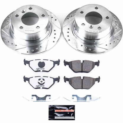PowerStop Rear Z26 Street Warrior Brake Kit | BMW Z3 (96-02) (K633-26)
