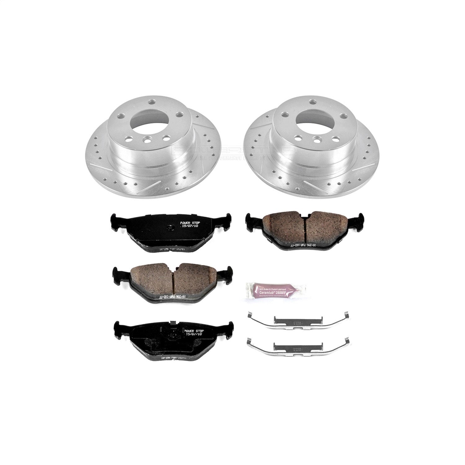 PowerStop Rear Z23 Evolution Sport Brake Kit | BMW Z3 (96-02) (K633)