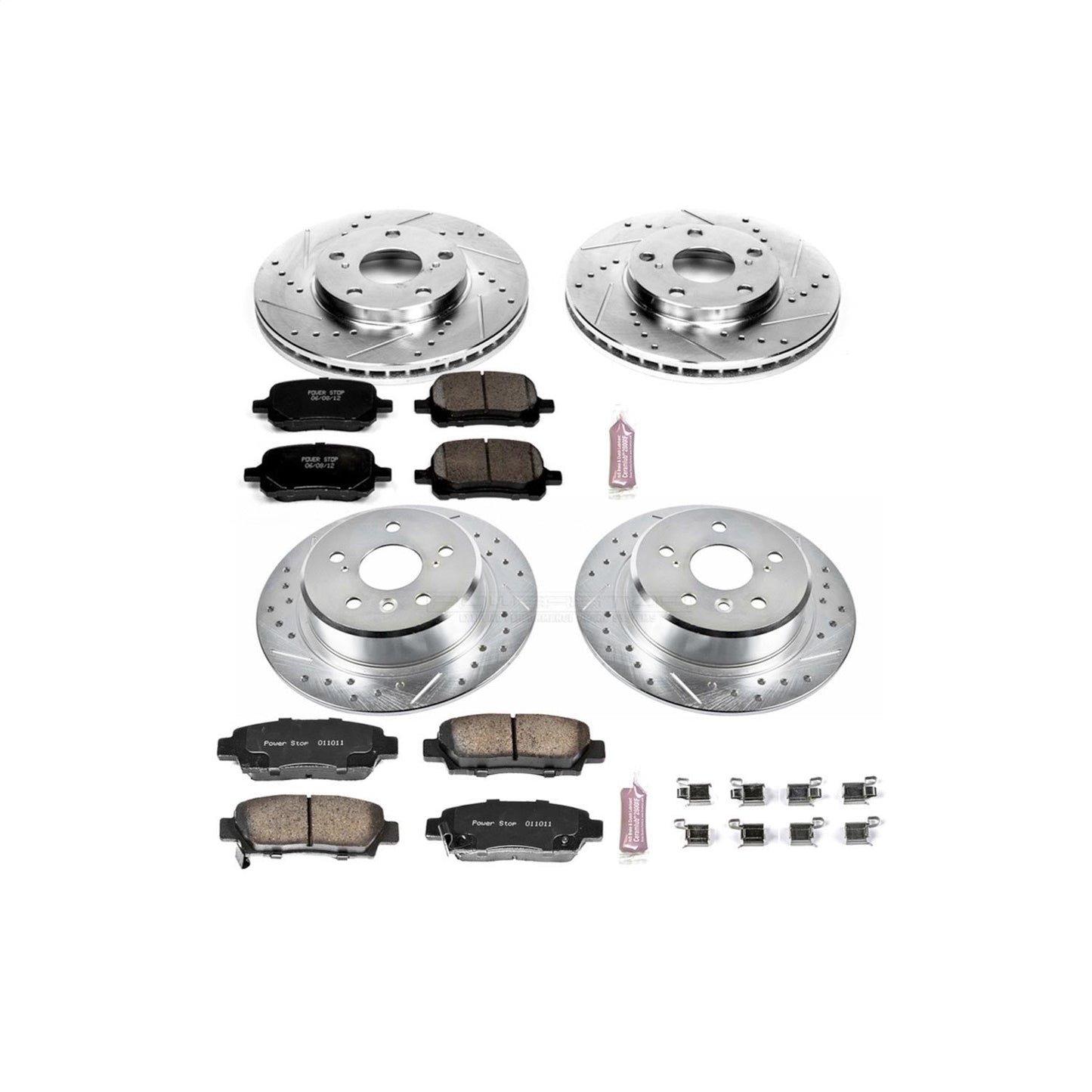 PowerStop Front & Rear Z23 Evolution Sport Brake Kit | Toyota Avalon (98-99) (K6345)