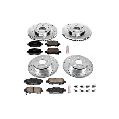 PowerStop Front & Rear Z23 Evolution Sport Brake Kit | Toyota Avalon (98-99) (K6345)