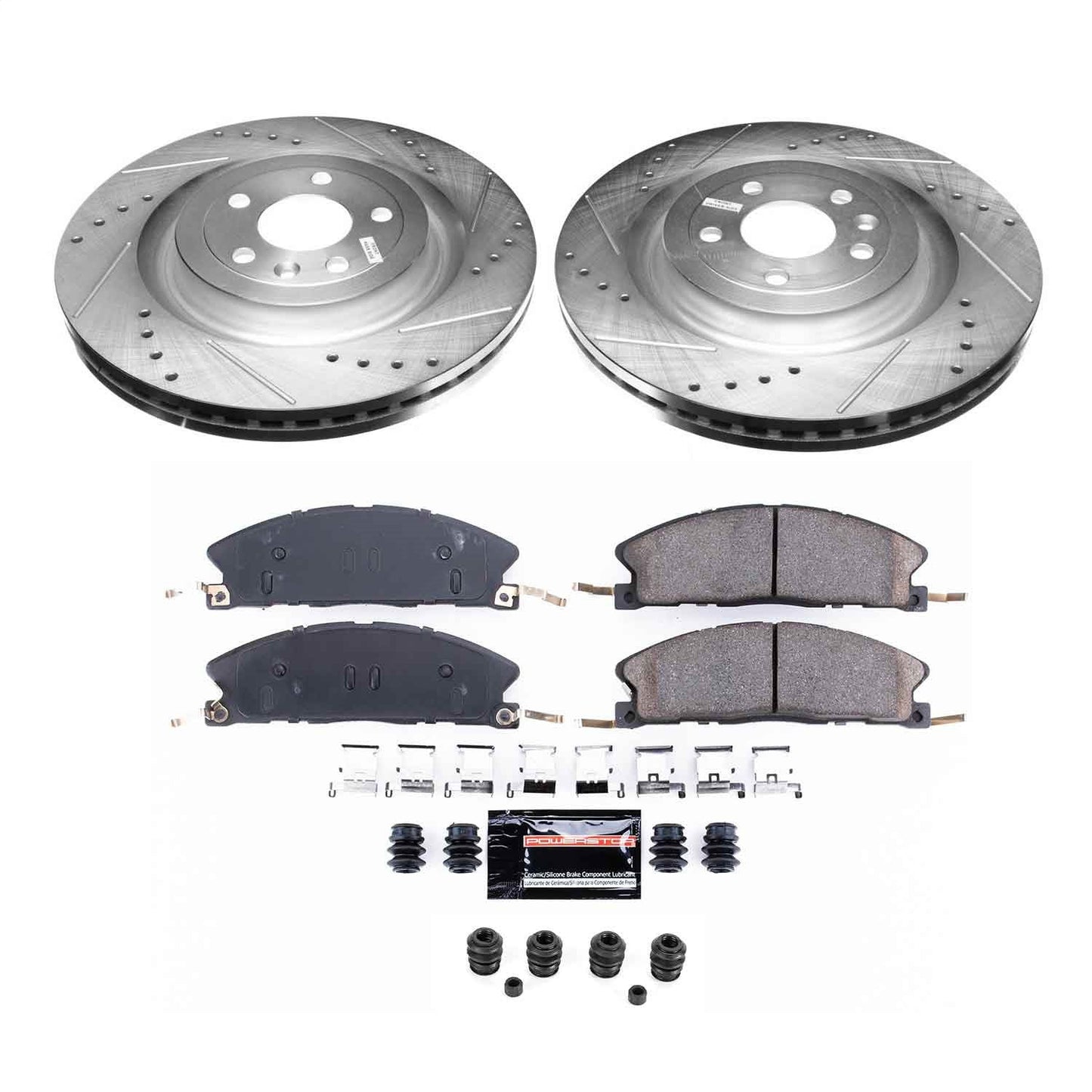 PowerStop Front Z36 Truck & Tow Brake Kit | Ford Explorer (13-19) (K6374-36)
