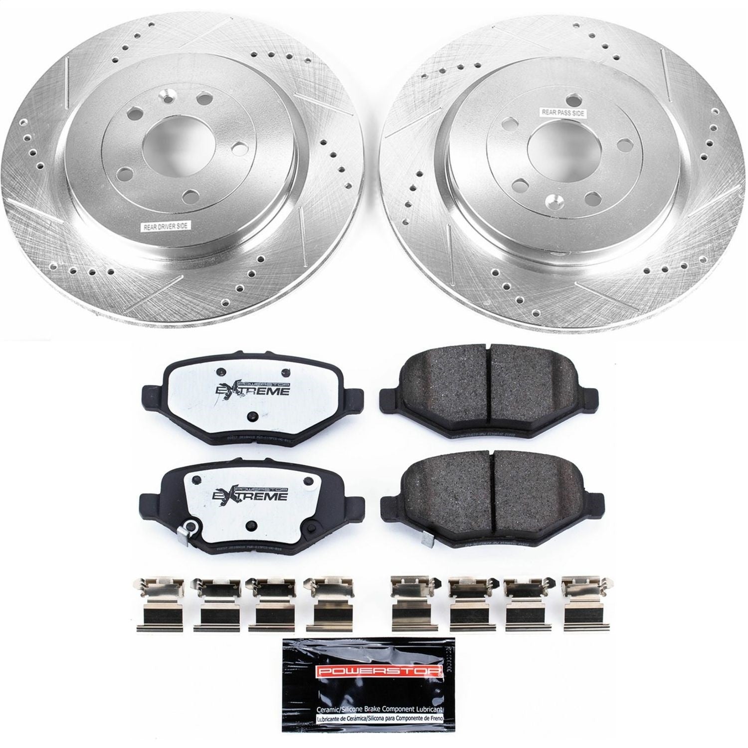 PowerStop Rear Z36 Truck & Tow Brake Kit | Ford Explorer (13-19) (K6376-36)