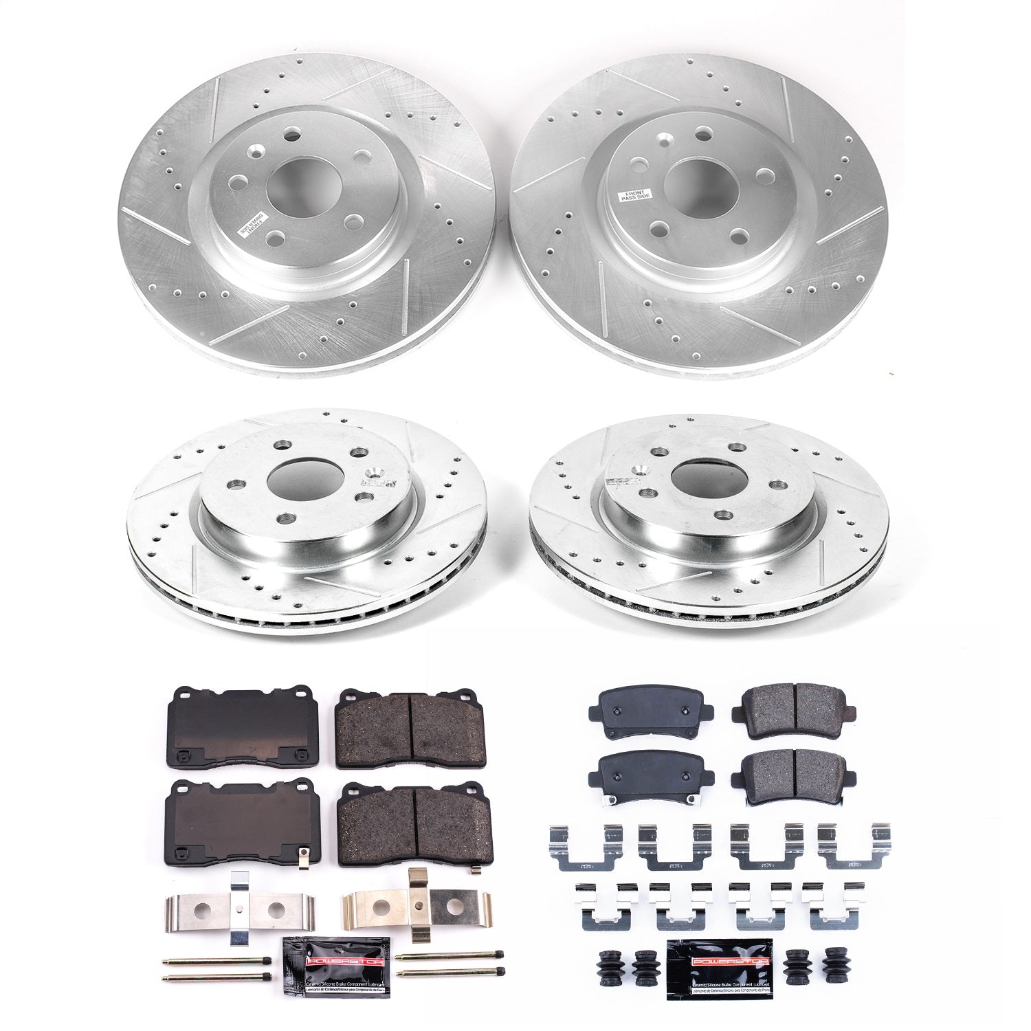 PowerStop Front & Rear Z23 Evolution Sport Brake Kit | Buick Regal (14-17) (K6392)