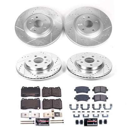 PowerStop Front & Rear Z23 Evolution Sport Brake Kit | Buick Regal (14-17) (K6392)