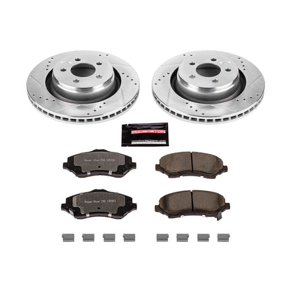 PowerStop Front Z36 Truck & Tow Brake Kit | Dodge Nitro (09-11) (K6395-36)