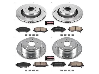 PowerStop Front & Rear Z23 Evolution Sport Brake Kit | Dodge Nitro (09-11) (K6396)