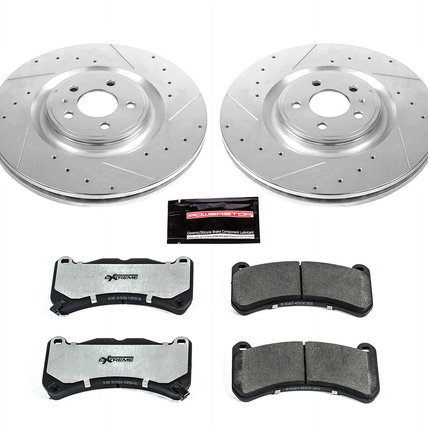 PowerStop Front Z26 Street Brake Kit | Ford Mustang (13-14) (K6400-26)