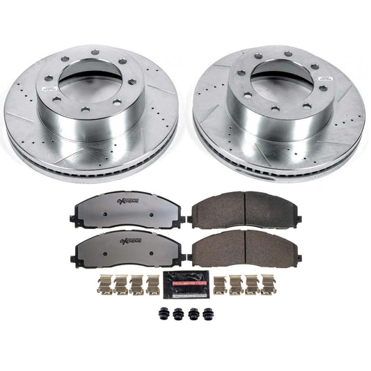 PowerStop Front Z36 Truck & Tow Brake Kit | Ford F-450 Super Duty (13-16) (K6403-36)