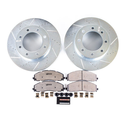 PowerStop Front Z36 Truck & Tow Brake Kit | Ford F-450 Super Duty (13-16) (K6403-36)