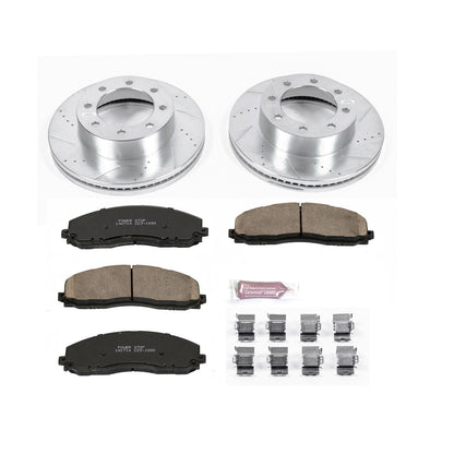 PowerStop Front Z23 Evolution Brake Kit | Ford F-450 Super Duty (13-16) (K6403)