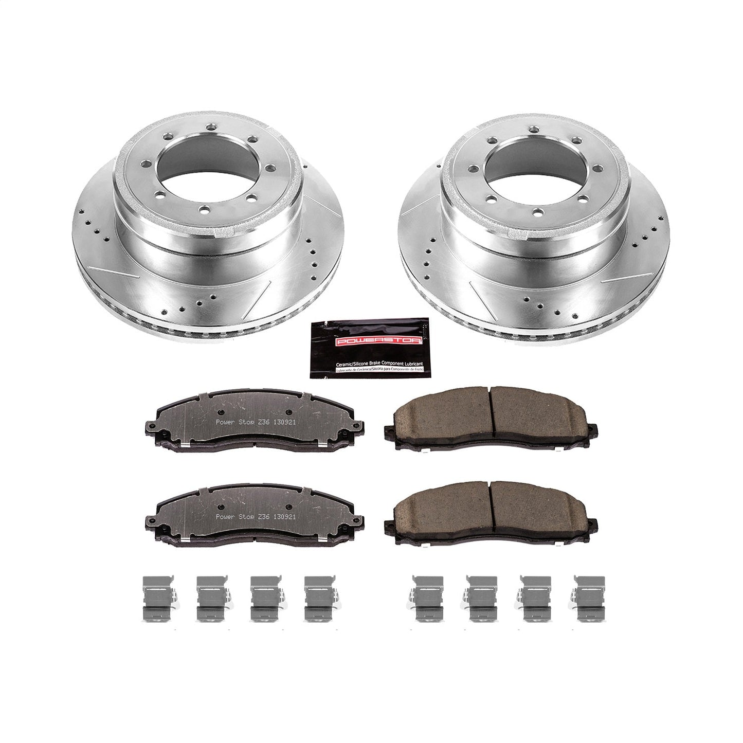 PowerStop Rear Z36 Truck & Tow Brake Kit | Ford F-450 Super Duty (13-16) (K6406-36)