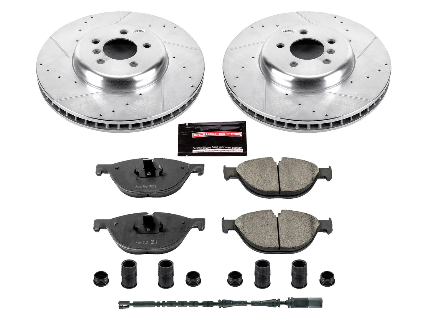 PowerStop Front Z23 Evolution Brake Kit | BMW 750i xDrive (10-15) (K6414)