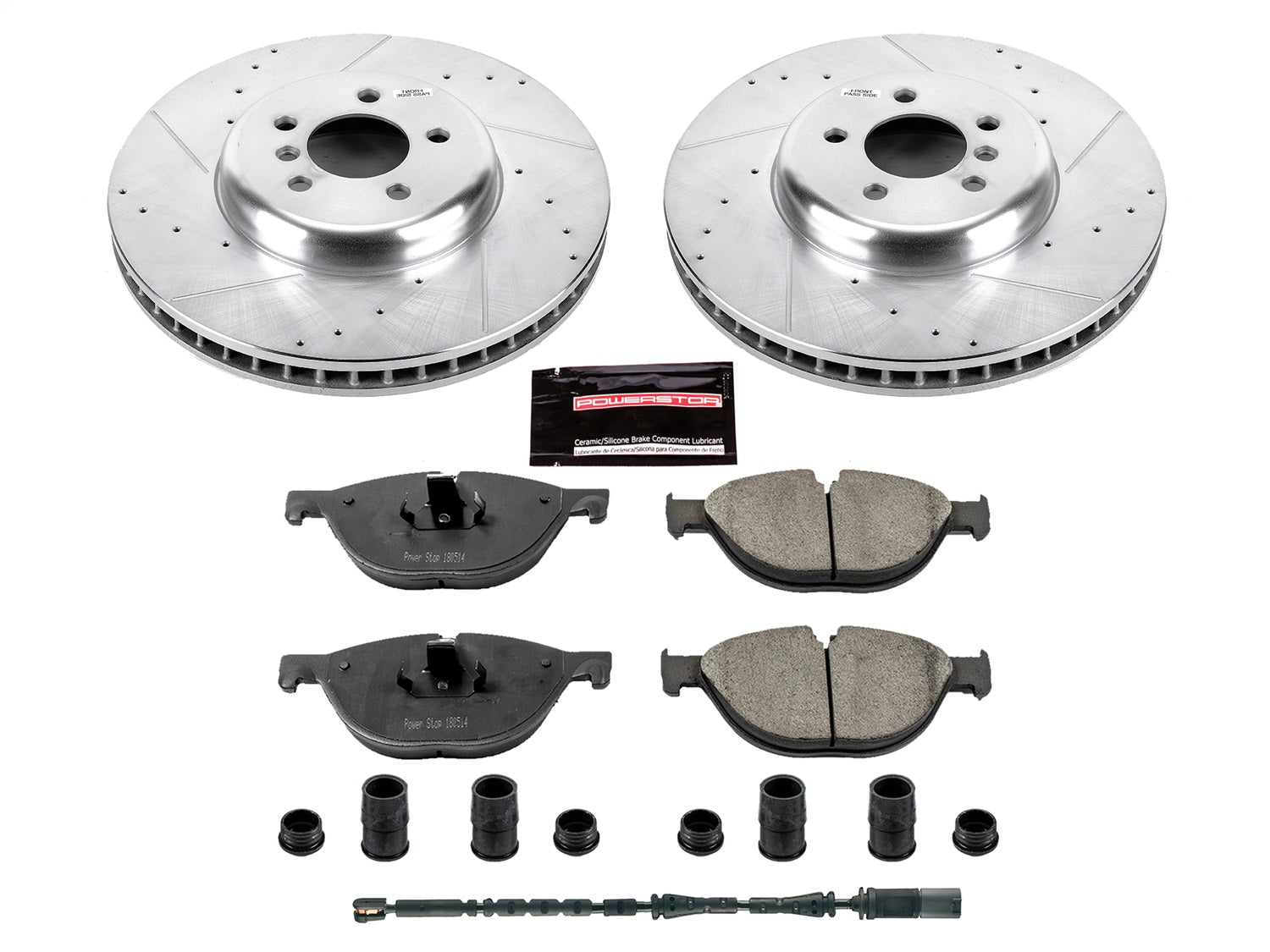 PowerStop Front Z23 Evolution Brake Kit | BMW 750i xDrive (10-15) (K6414)