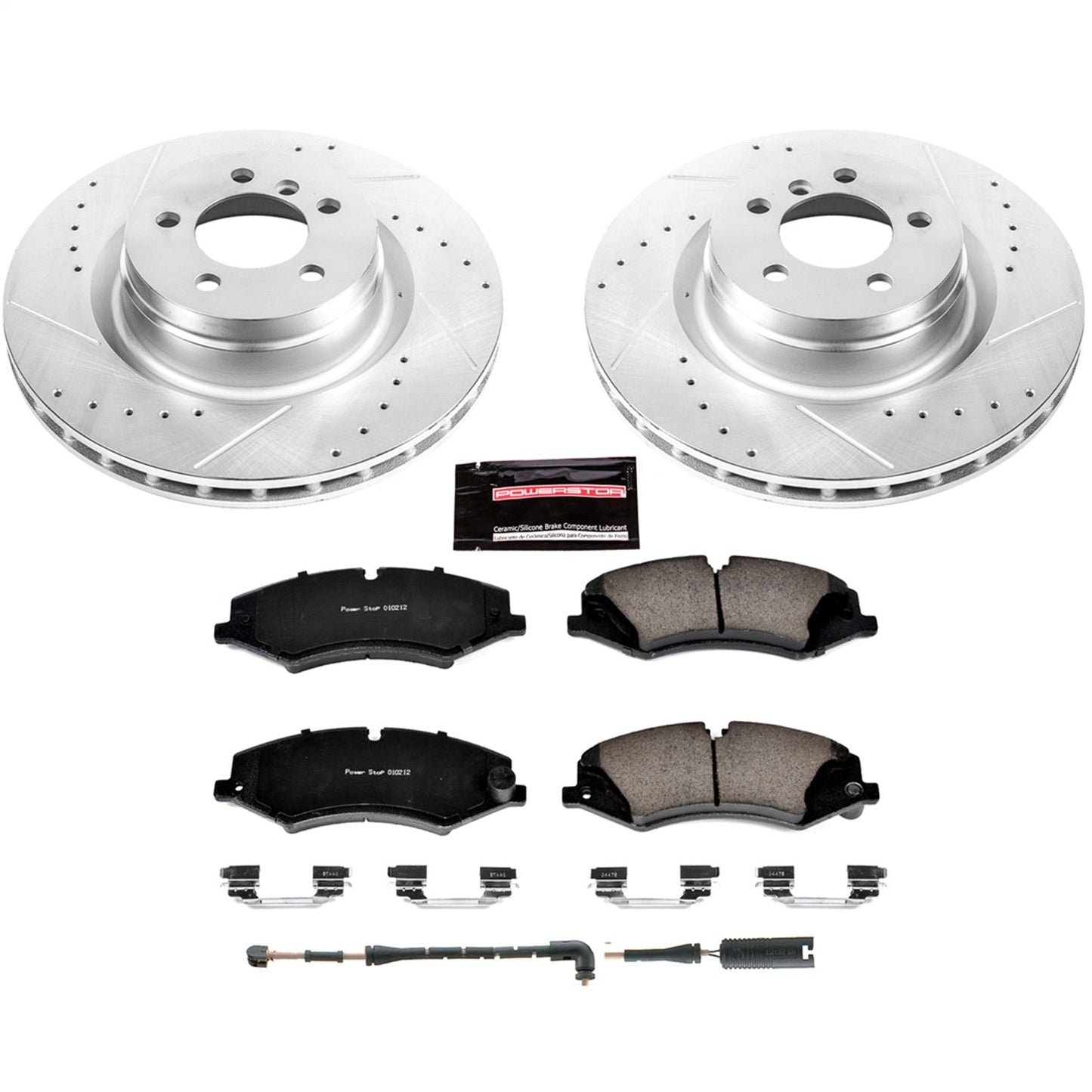 PowerStop Z23 Evolution Sport Front Brake Kit | Land Rover Range Rover (10-12) (K6475)