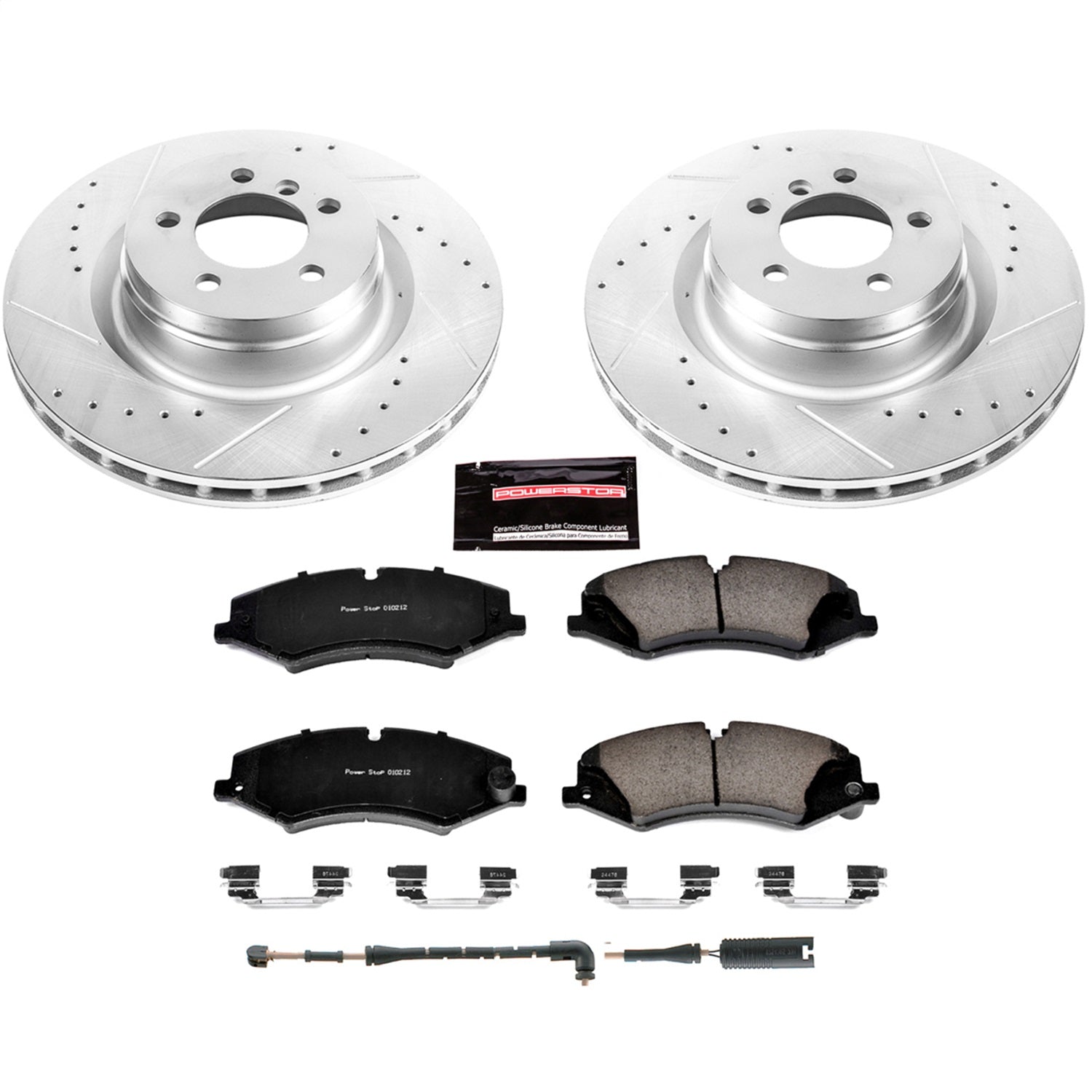 PowerStop Z23 Evolution Sport Front Brake Kit | Land Rover Range Rover (10-12) (K6475)