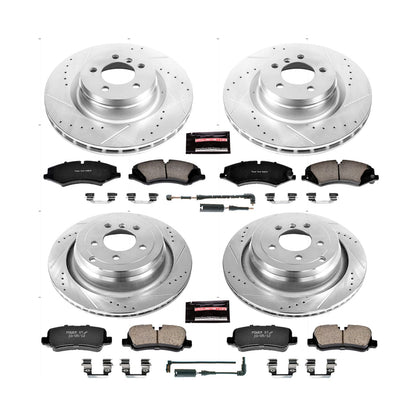 PowerStop Front & Rear Z23 Evolution Sport Brake Kit | Land Rover Range Rover (10-12) (K6476)