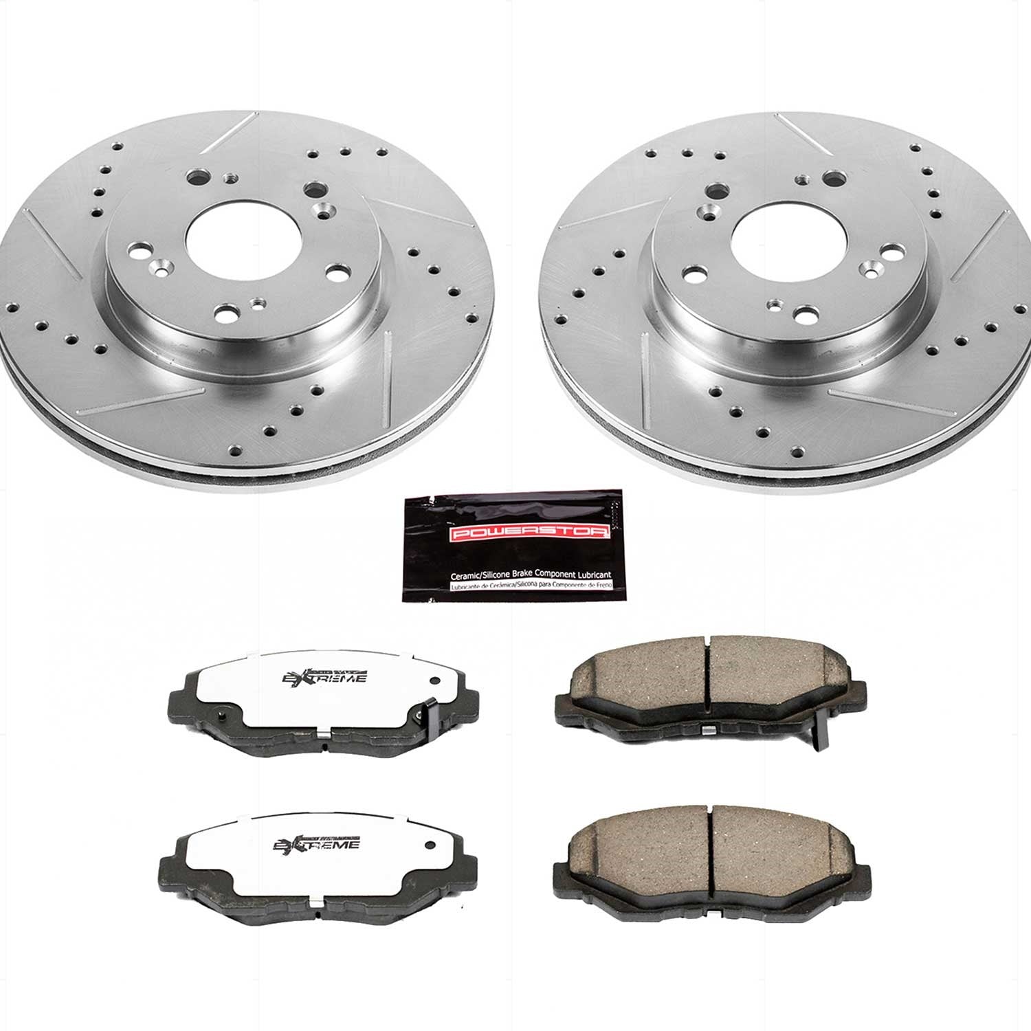 PowerStop Z26 Street Warrior Front Brake Kit | Acura ILX (13) (K6490-26)