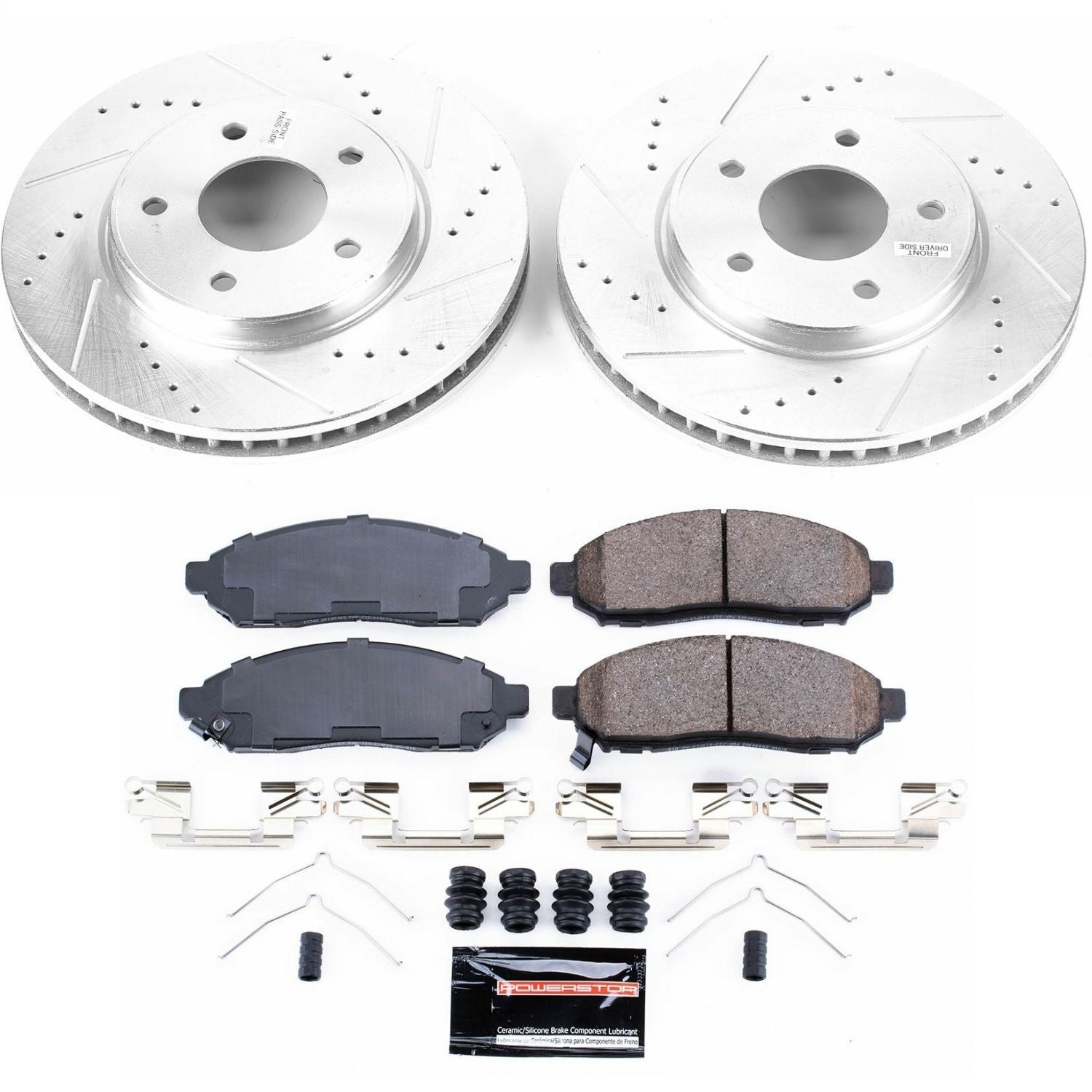 PowerStop Z23 Evolution Sport Front Brake Kit | Chevrolet City Express (15-17) (K6492)