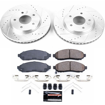 PowerStop Z23 Evolution Sport Front Brake Kit | Chevrolet City Express (15-17) (K6492)