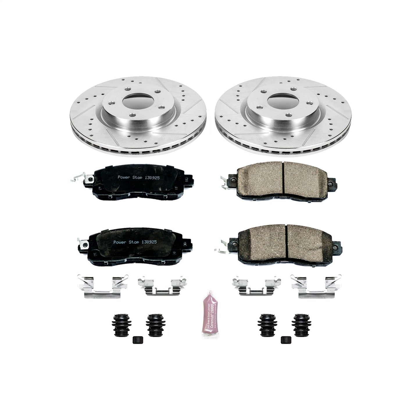 PowerStop Front Z23 Evolution Sport Brake Kit | Nissan Altima (13-18) (K6494)
