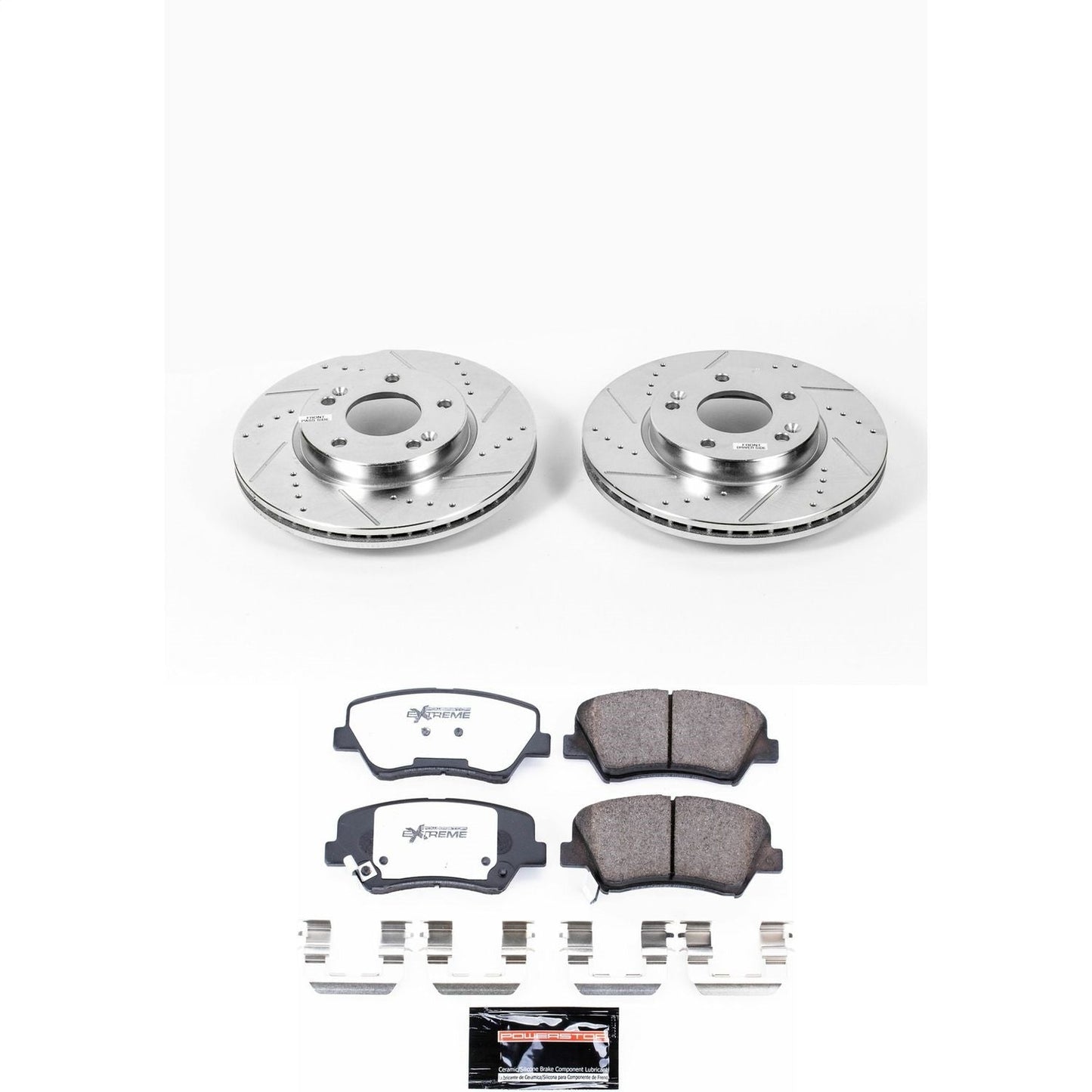 PowerStop Front Z26 Street Warrior Brake Kit | Hyundai Elantra (11-16) (K6503-26)